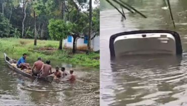 ഗൂഗിൾ മാപ്പ് ചതിച്ചാശാനേ; കോട്ടയത്ത് കാറിൽ സഞ്ചരിച്ച സംഘം തോട്ടിൽ വീണു; അഞ്ച് പേരെ നാട്ടുകാര്‍ രക്ഷപ്പെടുത്തി