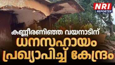 വയനാട് ഉരുള്‍പൊട്ടല്‍ : മരിച്ചവരുടെ കുടുംബത്തിന് 2 ലക്ഷം, പരുക്കേറ്റവര്‍ക്ക് 50,000, ധനസഹായം പ്രഖ്യാപിച്ച് കേന്ദ്രം