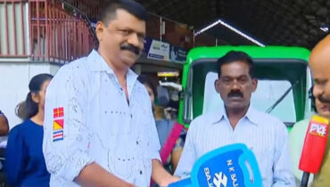 An act of compassion and empathy: Madhu Kottarakkara gifted a new pick – up van to a man who had lost his livelihood in Wayanad landslide